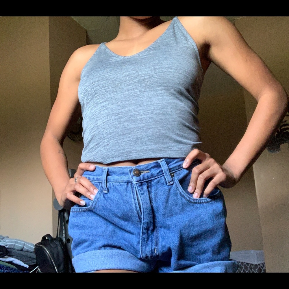 Charcoal Gray tank top from Pacsun